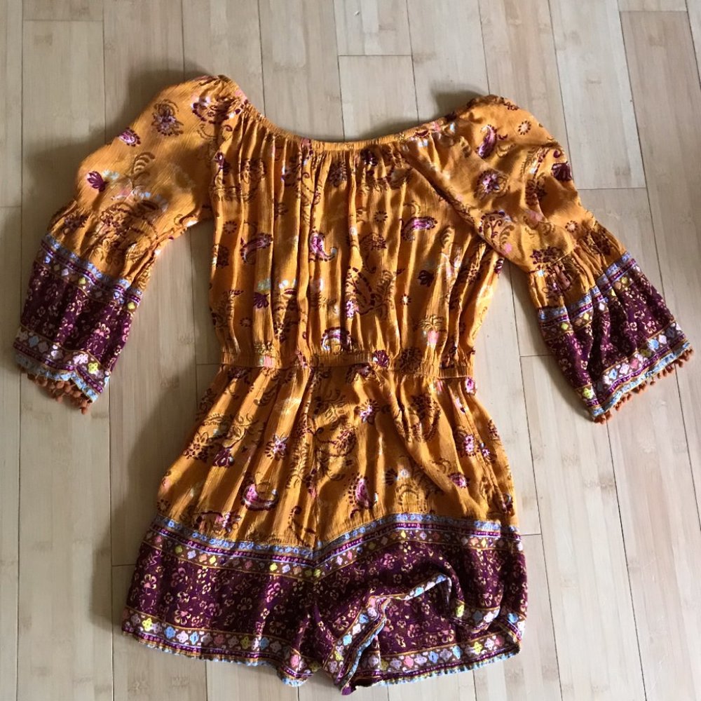 Off the shoulder Romper